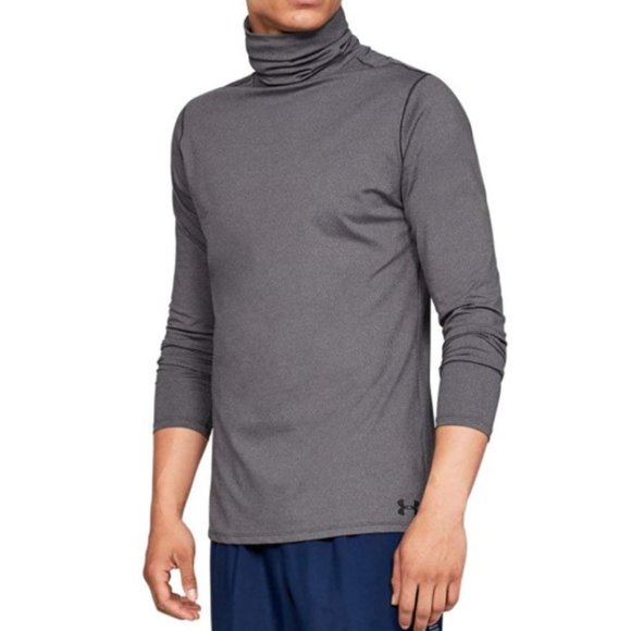 Under Armour Other - Under Armour Men's Fitted ColdGear Funnel Neck Shirt Charcoal, S NWT Long Sleeve